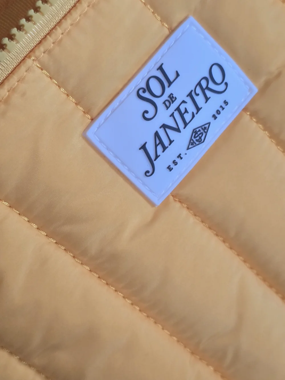 Sol de Janeiro quilted yellow